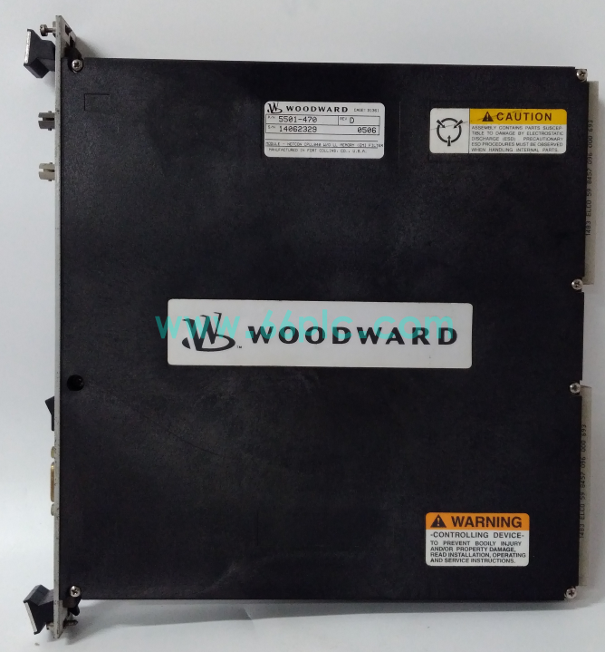 Woodward 5501-470 Industrial MicroNet Main CPU Control Module