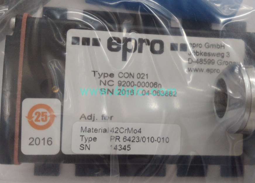 EPRO PR6423/010-010-CN 8mm Eddy Current Displacement Probe
