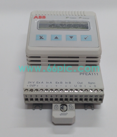 ABB PFEA111-20 3BSE028140R0020 Compact DIN-Rail Tension Amplifier Module