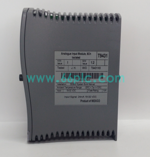 ICS Triplex T9431 Isolated Analog Input Module