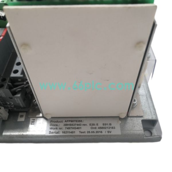 ABB AFP9075355 3BHS537443包含UNITROL1020 UNS0119A-Z