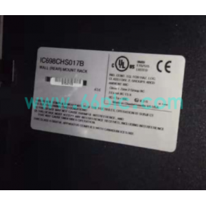 GE Fanuc IC698CHS017B PACSystem RX7i Bac