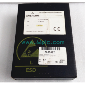 Emerson A6220 Speed Monitor Module
