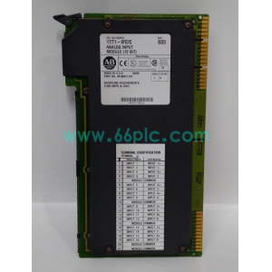 Allen‑Bradley 1771‑IFE/C Analog Input Mo