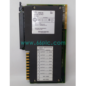 Allen‑Bradley 1771‑OFE2 Analog Output Mo