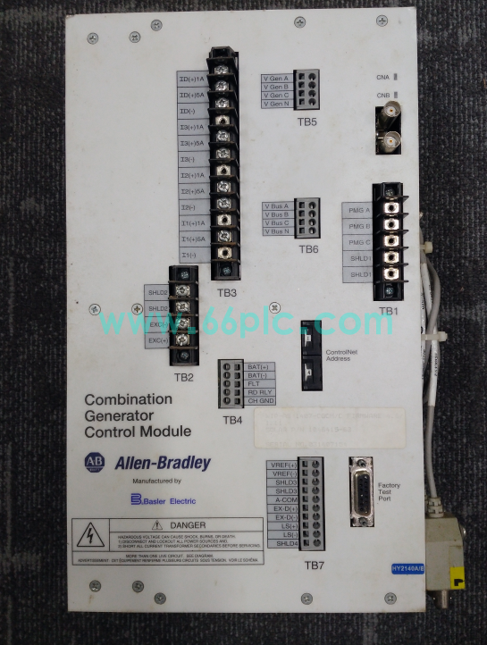 Allen-Bradley 1407-CGCM Microprocessor-Based Combination Generator Control & Protection Module