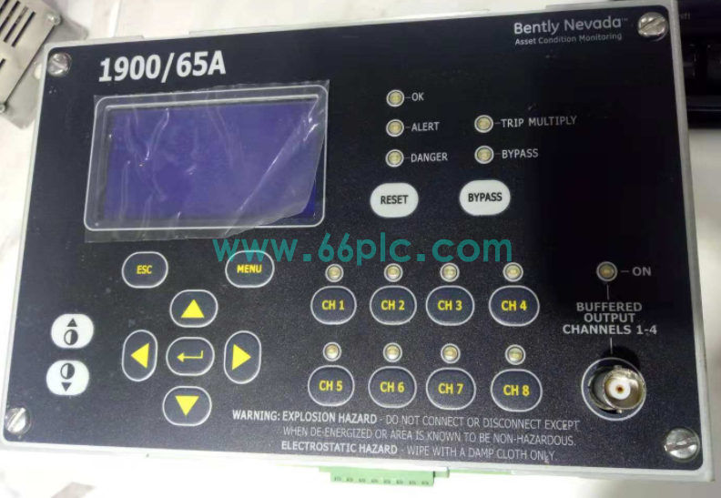 Bently Nevada 1900/65A 172323-01 General Purpose Equipment Monitor