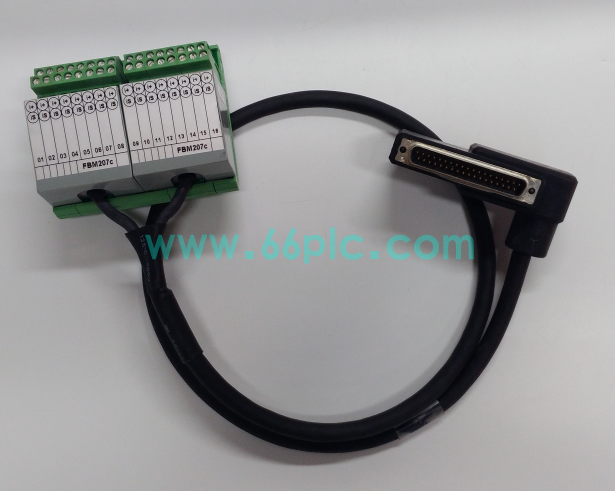 FOXBORO AD908MF I/A Series Transient Data Communication Interface Cable Assembly
